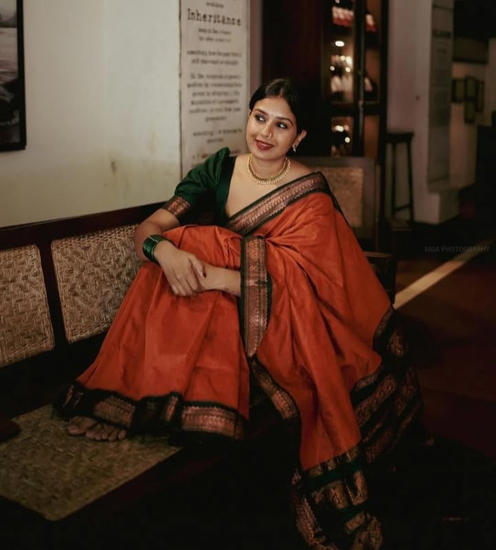 Image of gadwal cotton sarees