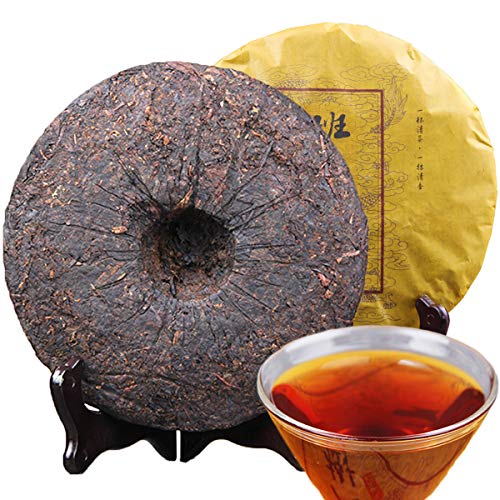 357g Té orgánico cocido en compresa Puer Special Tea Oldest Tree Pu-Erh Tea Cake