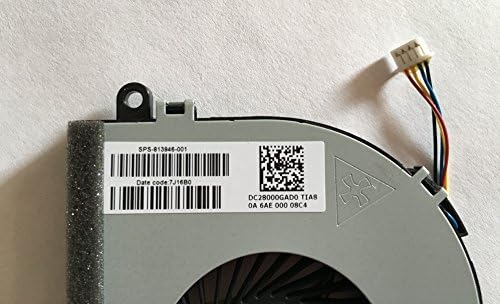 HK-Part Fan Replacement for HP 250 G4 255 G4 Notebook 15-AC 15-AF Series CPU Fan SPS 813946-001