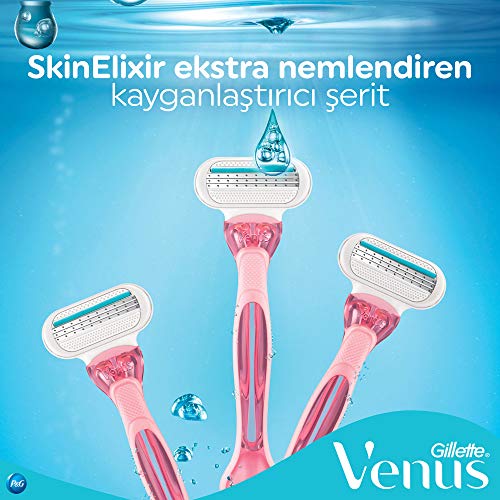 Gillette Venus Sensitive Kullan At Kadın Tıraş Bıçağı 3’lü