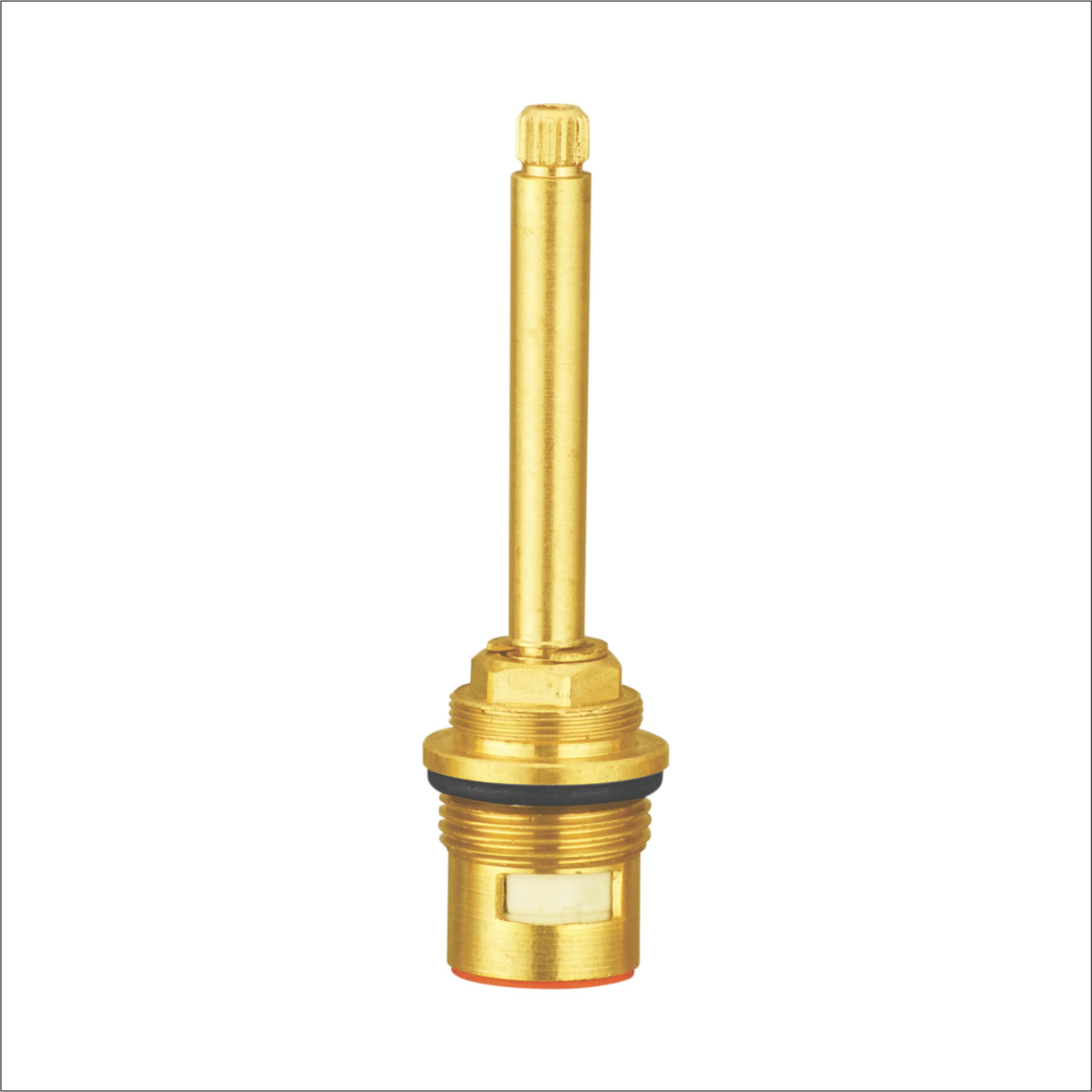 CHILLY-S Brass Ceramic Disc Cartridge Quarter Turn for Bathroom Concealed and Kitchen Tap Faucet Valve, Hot and Cold Standard Size Spindle 1/2" (Pack of 6) (B093H6ZH68) Amazon Price History, Amazon Price Tracker