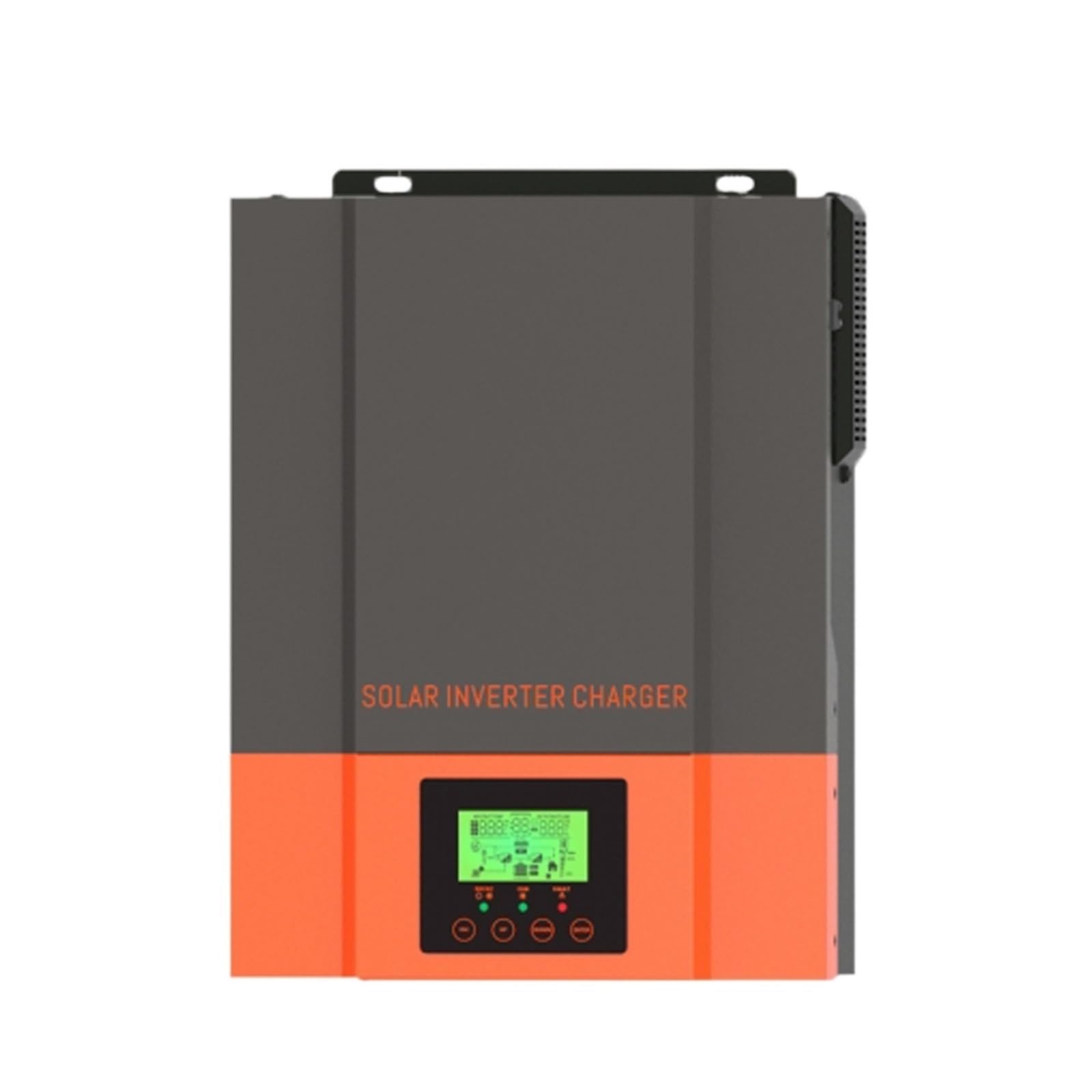 Hybrydowy Falownik Solarny 12V 24V 1.5KW 3KW Z 80A 100A MPPT Kontroler Słoneczny PV Max 450V Czysta Fala Sinusoidalna OszczęDność KosztóW(3000w 24V,No WIIFI)