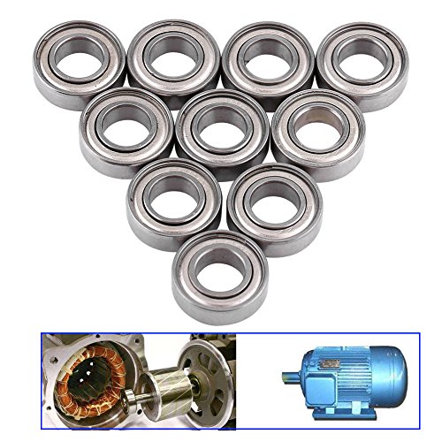 Akozon Cuscinetto a Sfere 10 pz 688ZZ Cuscinetti a...