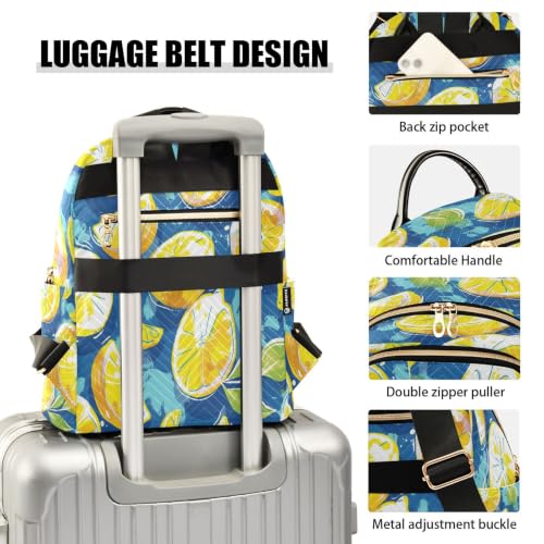 Sac à dos voyage ado citron : le set idéal contre le désordre - 4