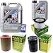 Produktbild QR-PARTS 69337978 Filter Set Inspektionspaket 6 Liter Liqui Moly Motoröl Top Tec 4600 5W-30 MANN-FILTER Innenraumfilter Luftfilter Ölfilter