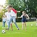 Imagen de Juego de 2 Puertas de Fútbol Infantil Portería de Fútbol y Bolas interactiva Juguetes Niños 4 5 6 7 8 años