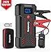 Produktbild Starthilfe Powerbank, 2200A Spitzenstrom 24000mAh Auto Starthilfe Starthilfegerät für Alle Benzin oder 7,0 L Dieselmotor, mit intelligenten Sicherheitsclips QC 3.0 5V/3A Ausgang, 1 LED Taschenlampe