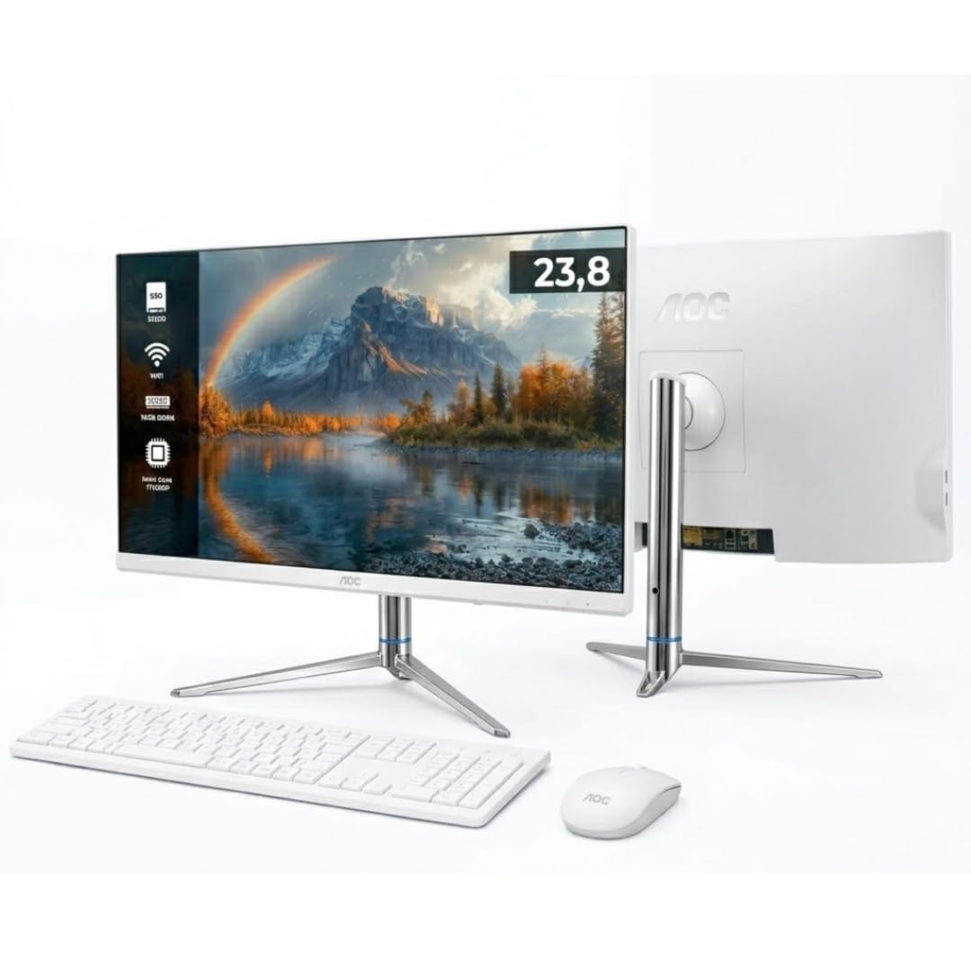 Computador All In One 23.8” Full HD Intel Core i7 13ª 16GB RAM SSD