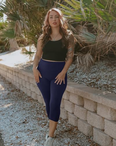 GAYHAY High Waist Yoga Pants with Pockets, Leggings for Women Tummy Control Compression Workout Leggings for Women