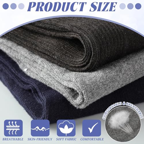 200 Pairs Mens Socks Bulk for Homeless Donation Moisture Wicking Socks Casual Winter Sock for Homeless Unisex Adult3