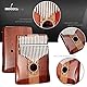 Moozica 17 Schlüssel Kalimba Marimba, High Qualität Professionelle Finger Daumen Piano Musikinstrument (K17SD)