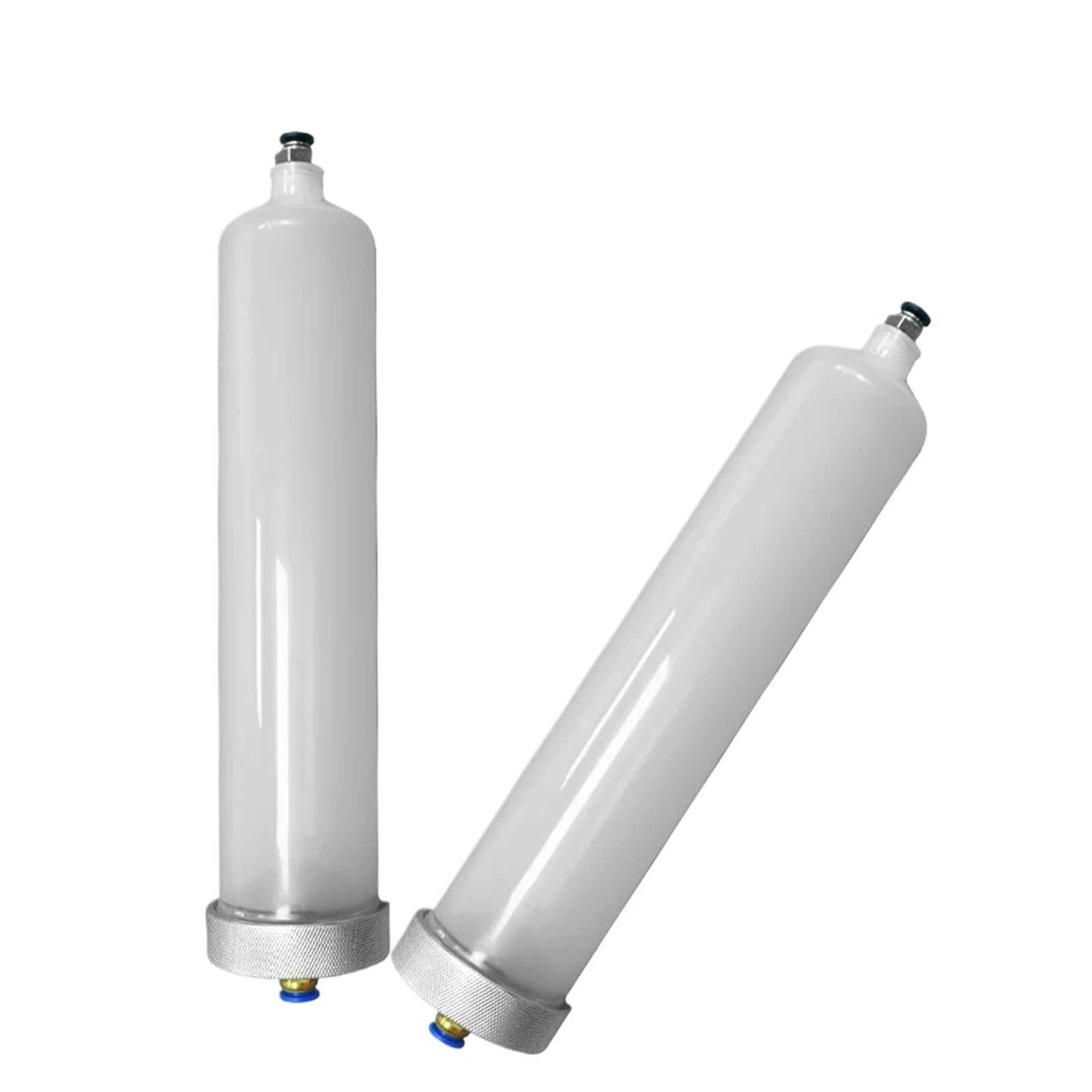 Kompatibel for 3D-Drucker, Ton-PP-Material, Zylinder 0,5 l, mit Deckel und Stopfen-Zubehörteilen(1PC 0.5L)