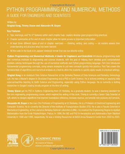 Python Programming and Numerical Methods: A Guide for Engineers and Scientists