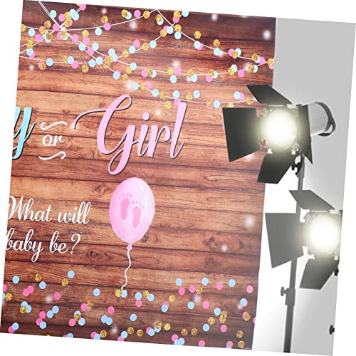 Abaodam 1 Unidade Pano De Fundo De Gênero Pano De Fundo Do Chá De Bebê Pano De Fundo De Festa De Rev