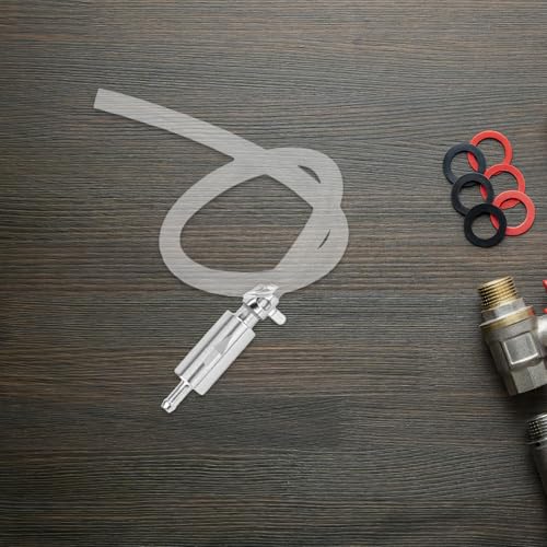 Mangueras de combustible de plástico resistente y kit de acero inoxidable BESTYASH 5