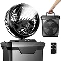 Koonie 20000mAh 10 Inch Camping Misting Fan 11L Tank, Remote, 4 Timers