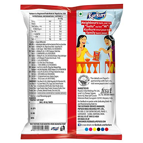 Image of Kurkure Namkeen Naughty Tomatoes, 94g