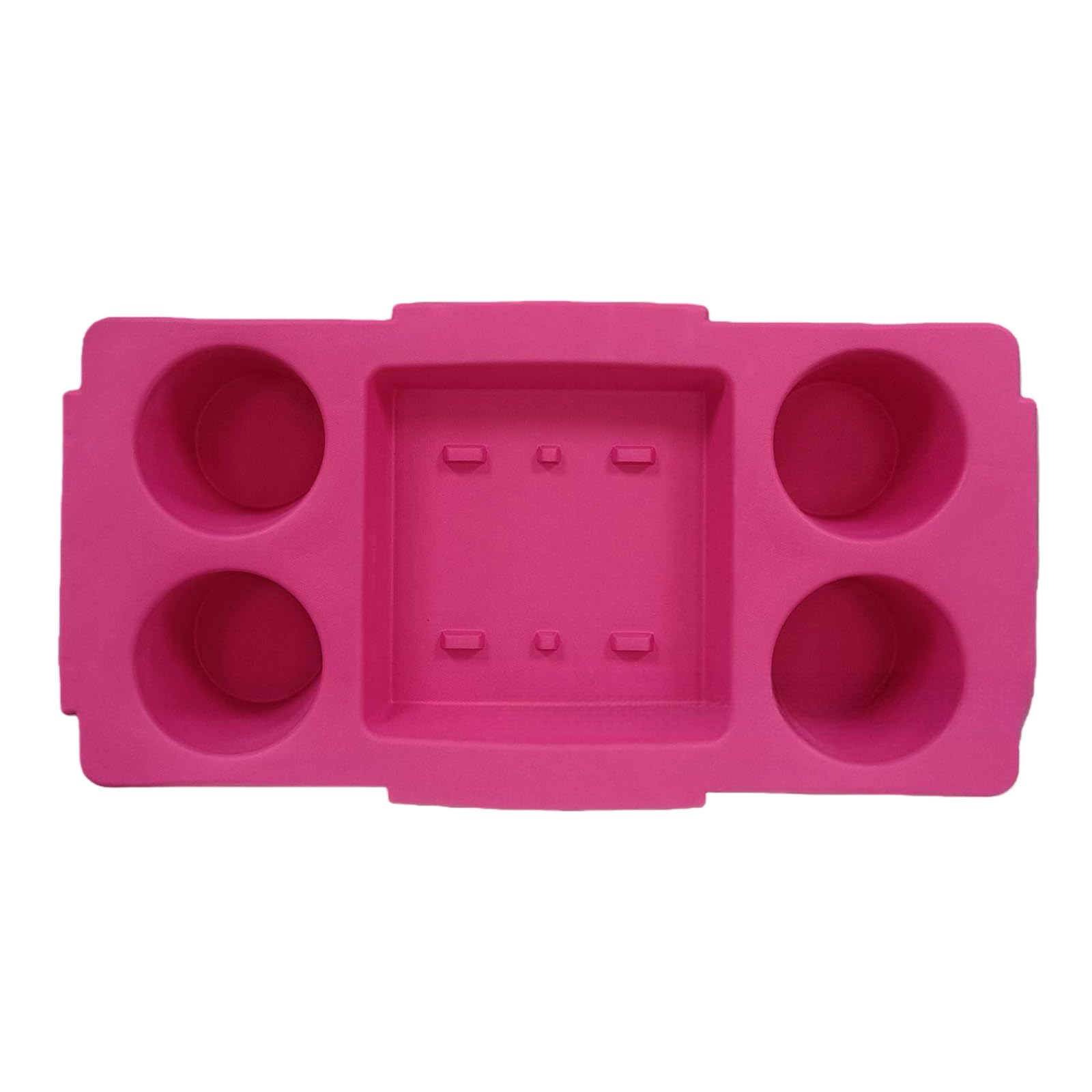 Shurhome Multipurpose Waterproof EVA Tray for Organizing Home Travel Essential Featuring Compartments Portable Sturdy Multiple Compartment Bag