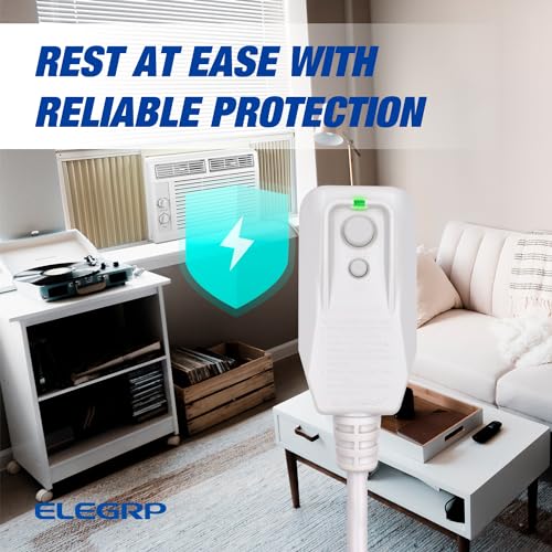 image for ELEGRP 0651513LY L15515 L22515 16AWG LCDI Power Cord Plug for A/C Air 