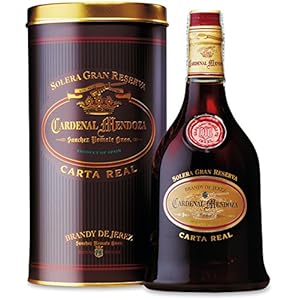 Cardenal Mendoza Carta Real Solera Gran Reserva, Brandy de Jerez (1 x 0.7l) 40% vol, 25 Jahre im Solera-System gereift…