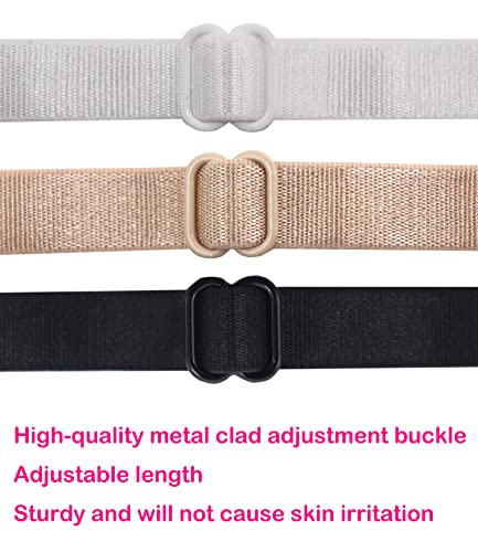 Women's Non-slip Adjustable Elastic Bra Strap Clips Holder-3 Packs4