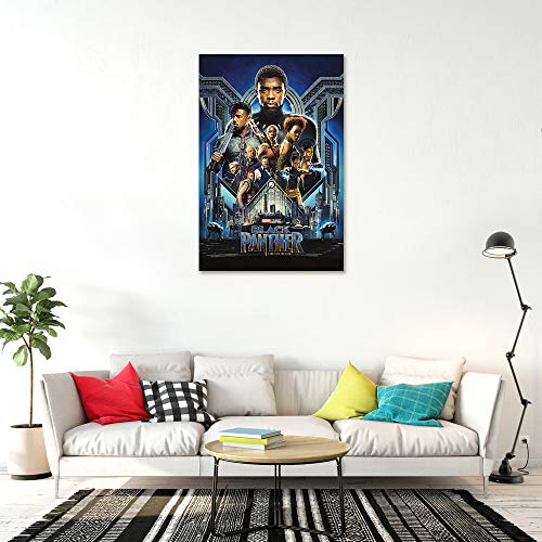Black Panther - Movie Poster (Regular Style) (Size: 24" X 36") #TOP2