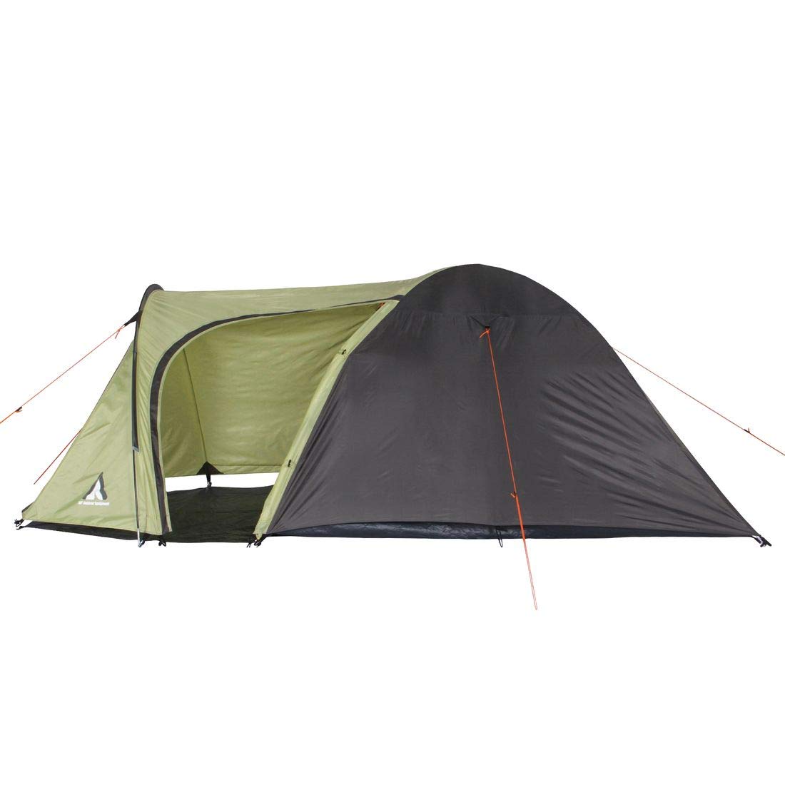 10T Jumbuck Beechnut 4 Man Dome Tent, Waterproof Camping Tent, 5000 mm Igloo Tent with Living Space Sports & Outdoors