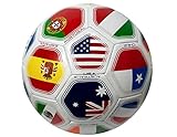 Icon Sports Country Flags Soccer Ball Size 5, World Club National Teams, Flag Soccer Ball #5