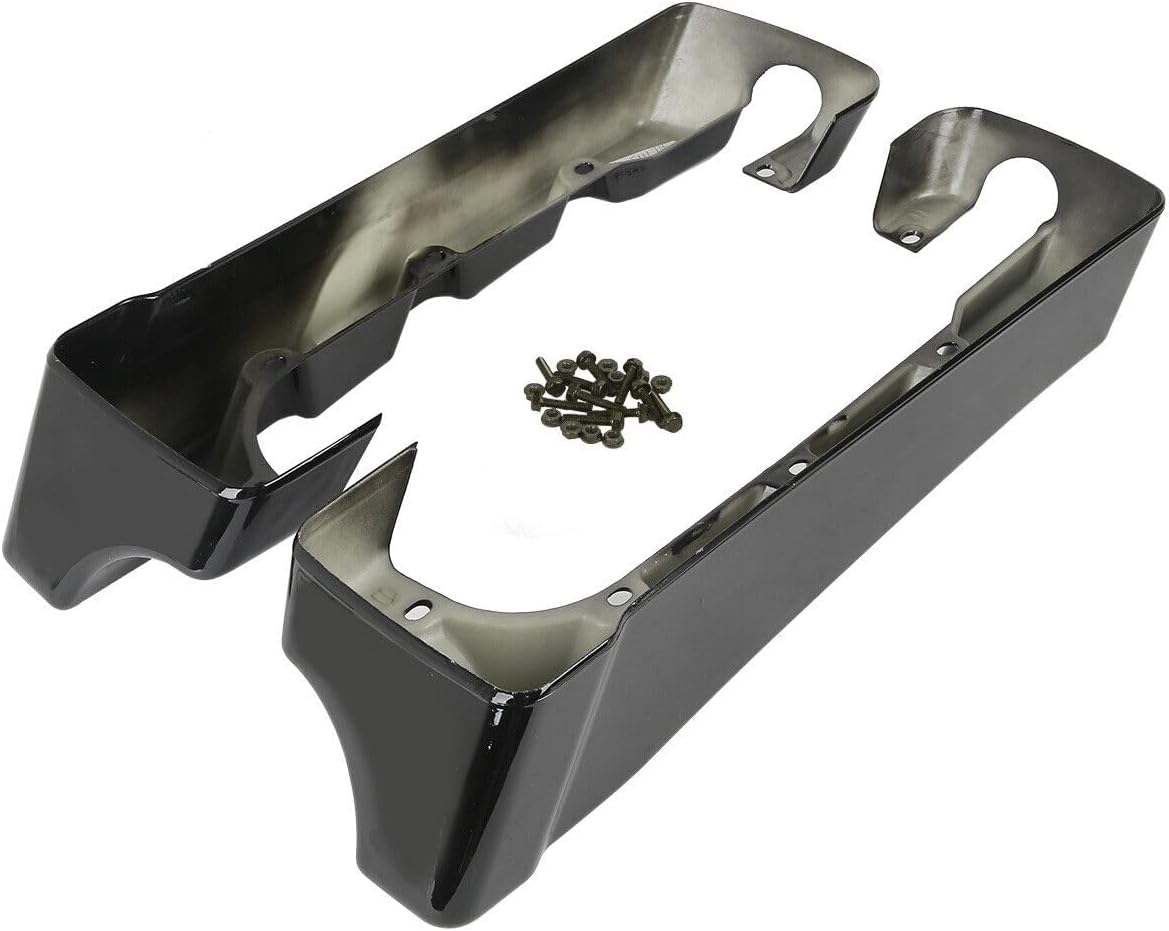 4" Stretched Saddlebags Extension For Harley Davidson Road (ABS Plastic 1 Pair Saddlebag Extensions) 4SSEFFHRKSG9 MM2656