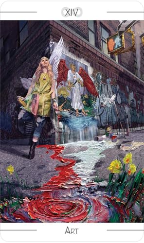 Image of AYME Tarot Card Game With 78 Pieces The Urben Oracle Tarot Cards Decks Traditional Standard Tarot Deck Fortune Telling Game Divination Tools For Beginners (Style 31)