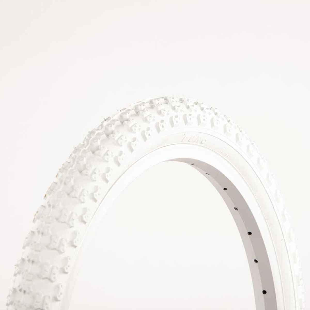 EVO Splash 16 in Bike Tire - 16'' x 1.75 Bicycle Tire - White