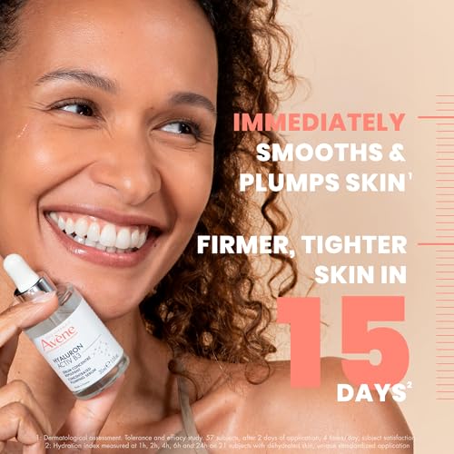 Image of Avene Hyaluron Activ B3 Concentrated Plumping Serum 30 ml - Hyaluronic Acid + Niacinamide Anti-Aging Serum for Firm, Plumped & Youthful Skin, Suitable for Sensitive Skin