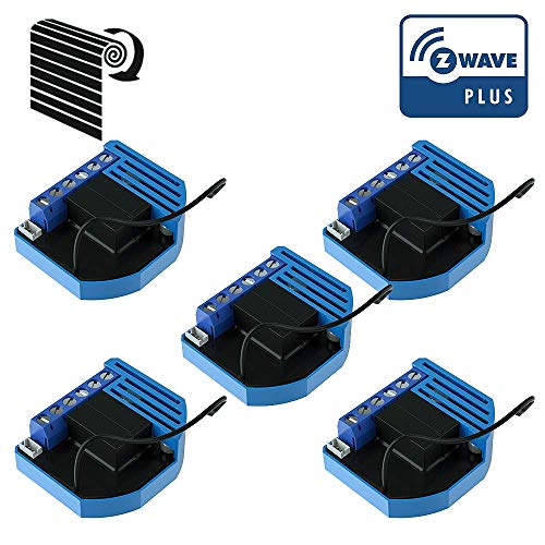 Preisvergleich Produktbild Qubino Rollädenmodule, 5er Pack Z-Wave Plus