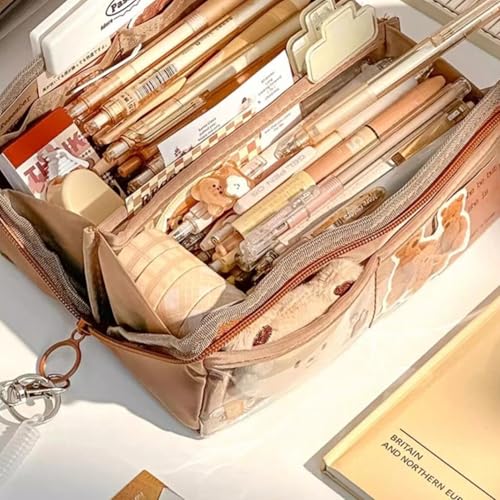 Bolsa Lápis Capivara, Estojo Capivara,Porta Lápis Capivara - Porta-lápis de caixa de lápis Capivara