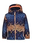 8.000mm Wassersäule Killtec Kinder Kicky Allover Mini Funktionsjacke, orange, 98/104