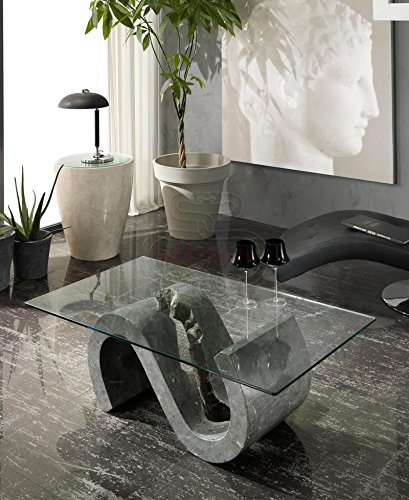 Stone Table de Salon. Top Verre 10 mm. FL Flexus Salon
