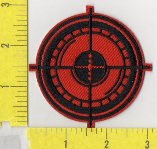 hawkeye crosshair iron on patch jb