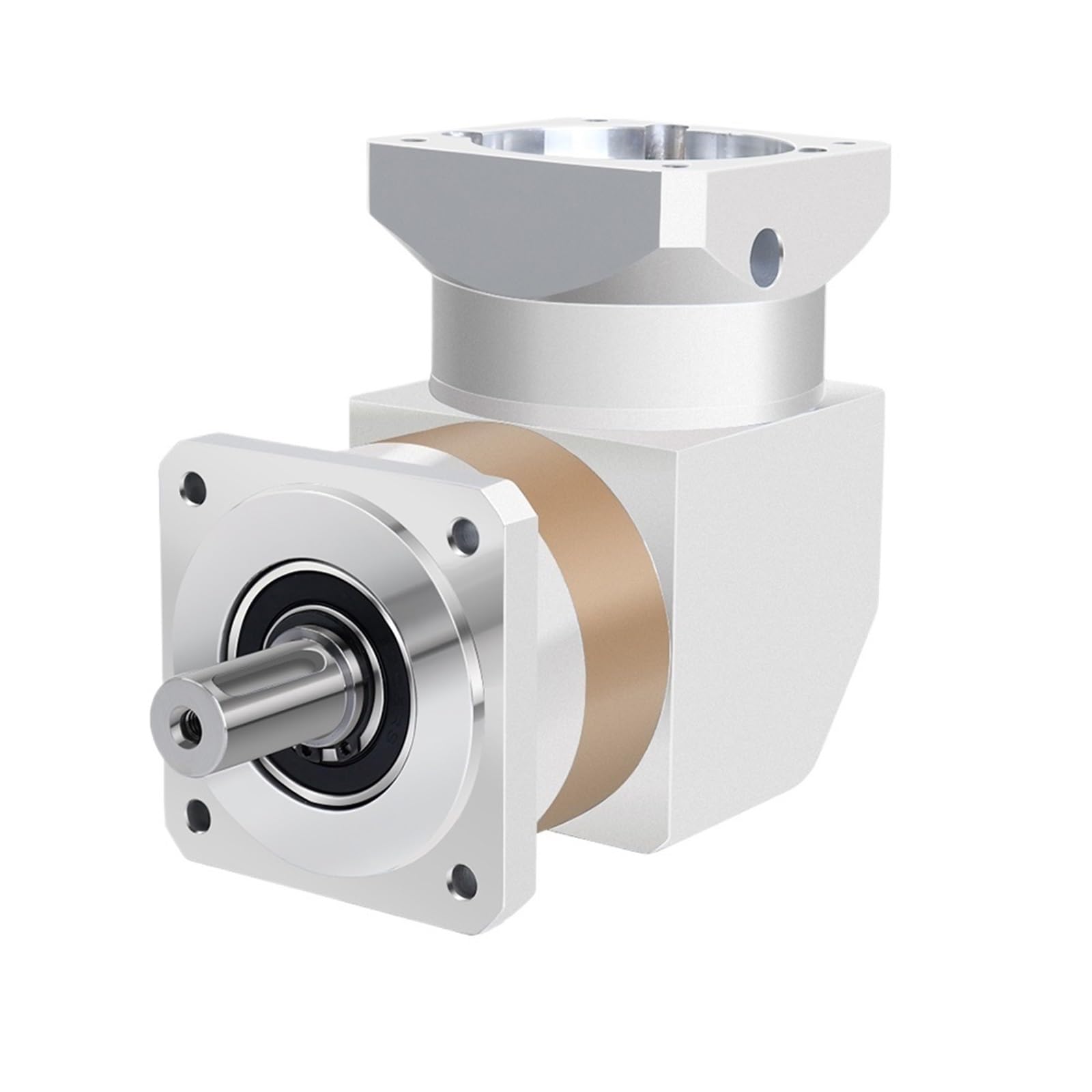 ANERTQUIH Speed Reducer Nema 34 Right Angle Planetary Gearbox Gear with Ratio 5 10 20 50 for Nema34 Stepper Motor(Ratio 5 to 1)