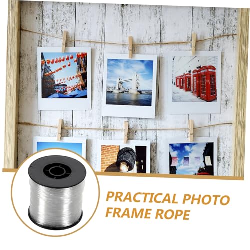 Image of SHINEOFI 1Set Picture Hanging Cord Kit Durable Rope for DIY Photo Frames Mirrors Art Projects Includes Hardware for Wall Decoration