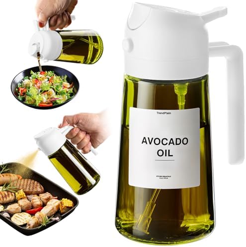 TrendPlain - Original 16oz/470ml Olive Oil Dispenser Bottle for K...