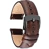 OTTOODY Leather Watch Bands Quick Release, Elegant Top Grain Leather Watch Straps for Men & Women, Choice of Color & Width – 18mm, 19mm, 20mm, 21mm or 22mm Wristbands Bracelet for Watch & Smartwatch