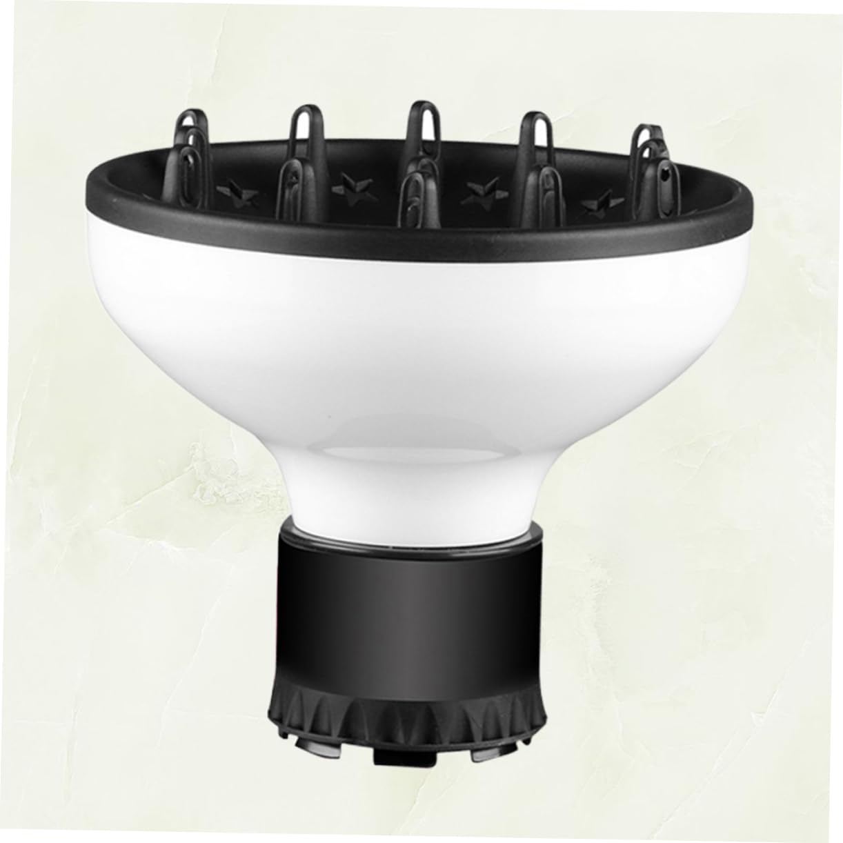 IWOWHERO Hair Dryer Diffuser Nozzle Universal Styling Accessories Heat Resistant Hair Curl Diffuser for Home