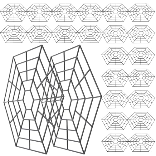 Filet de protection bassin plastique hexagonal couverture modulable - 2