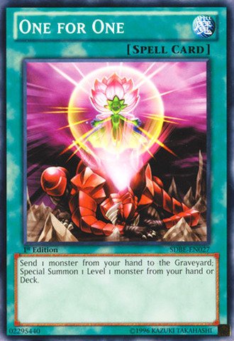 Questo è di rarità comune. YU-GI-OH! - One for One (SDBE-EN027) - Struttura Deck: Saga di Drago Bianco Occhi Blu - Edizione Illimitata - Comune