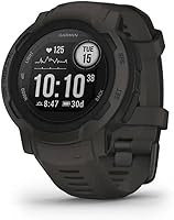 Garmin Instinct 2 Rugged GPS Smartwatch - 28-Day Battery, Multi-GNSS, Health Tracking for Outdoor Adventures, Graphite