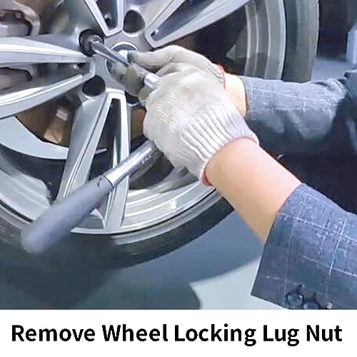Lug Nut Remover Socket Set, Wheel Locking Stripped Nut