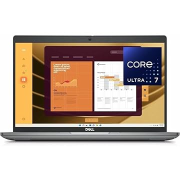 Dell Laptop Latitude 5450 de 14 polegadas, FHD, Intel Core Ultra 7-155U, 32 GB de RAM, SSD NVMe de 1 TB, Webcam, Wi-Fi 6E, Bluetooth, teclado retroiluminado, slot SIM, HDMI, USB C - DisplayPort
