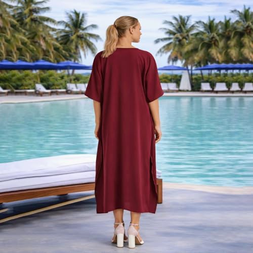 Image of Miss Lavish London Women's Kaftan- Kaftan Dress for Casual, Party, Evening, Vacation and Everyday Wear