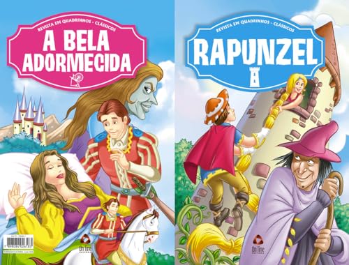 Revista em Quadrinhos Clássicos – A Bela Adormecida + Rapunzel: