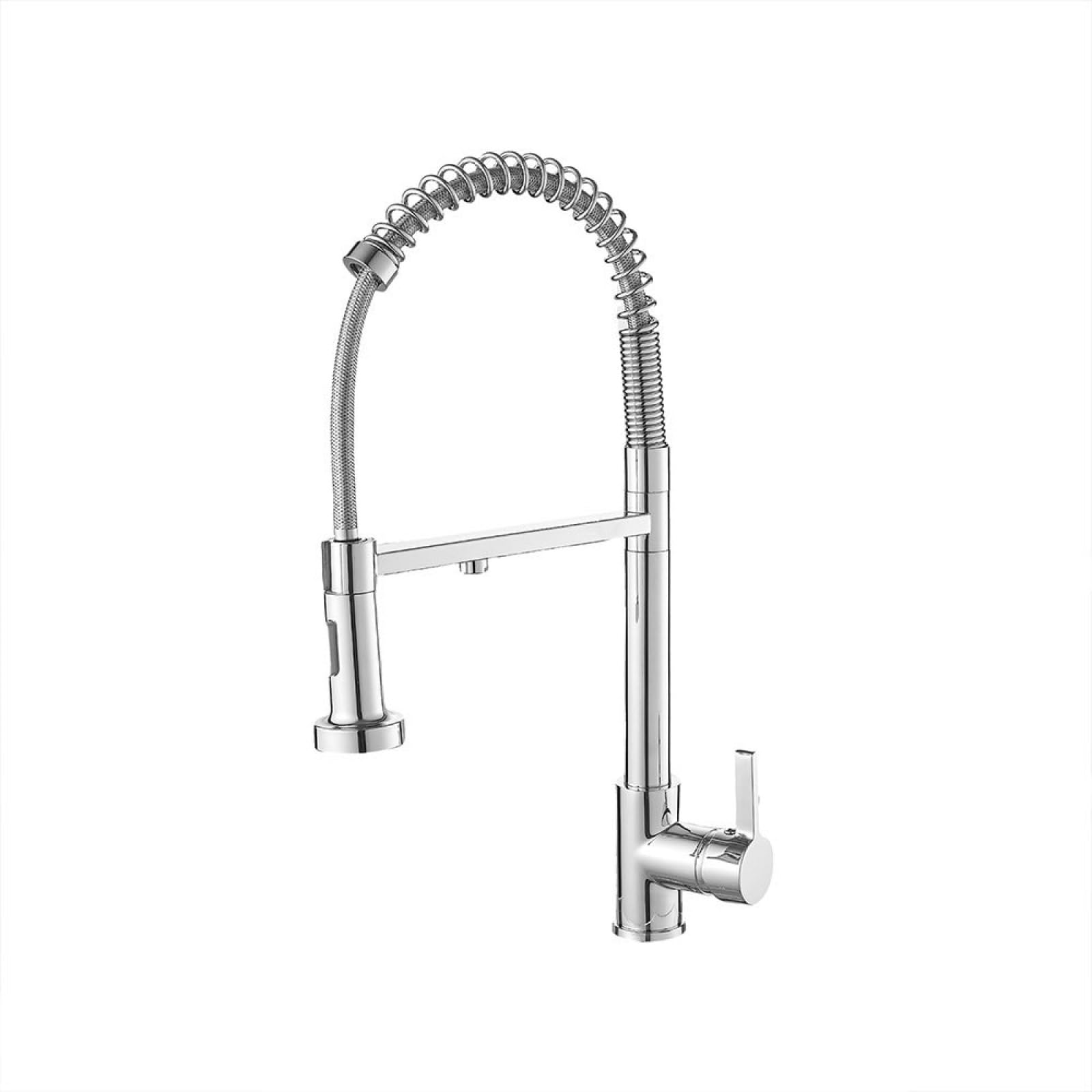 Fanjubei Electroplated Silver Kitchen Copper Rotatable Hot And Cold Water Purification Sink Faucets